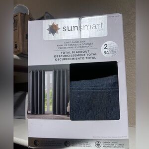 SunSmart Total Blackout Curtain Panel only 1 panel